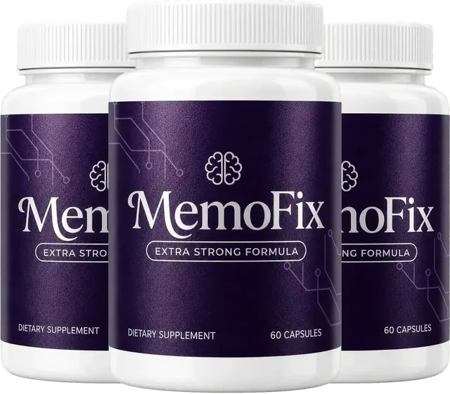 3 bottles of Memofix capsules, 60 capsules each